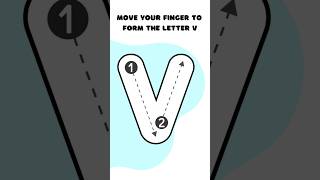 V is for Victory Learn Letter V with Fun Words amp Sounds ytshorts shortsvideo learning [upl. by Hsatan]