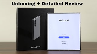 Samsung Galaxy Z Fold 6  Unboxing Setup and Detailed Review [upl. by Fulbert]