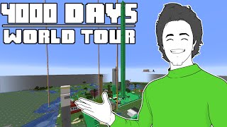 4000 Days  Hardcore Minecraft WORLD TOUR [upl. by Aneelad13]