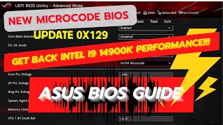 Guide to Undervolting and Sync all Cores Asus BIOS Intel i9 14900k Improve Temps and Performance ⚡️ [upl. by Yeargain270]