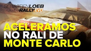 Aceleramos no Rali de Monte Carlo em Sébastien Loeb Rally Evo [upl. by Collin815]