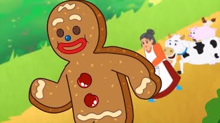 The Gingerbread Man  Fairy Tales and Bedtime Stories for Kids in English  Storytime [upl. by Silin686]