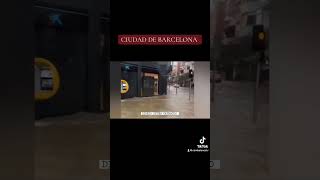 La Dana en Baix Llobregat zona cero del temporal en Barcelona Catalunya [upl. by Marlo]