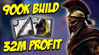 900K BUILD 32M PROFIT  1H SPEAR MISTS BEST META BUILD amp SOLO PVP  Albion Online [upl. by Pollyanna978]