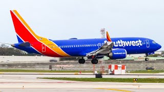 aviationshorts  Southwest Boeing 737 MAX 8 Takeoff from Ft Lauderdale January 2024 [upl. by Nikita]