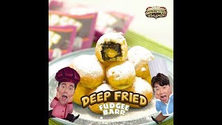 Fudgee Barr MakeOBarr Deep Fried Fudgee Recipe [upl. by Enelrak390]