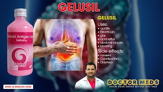 GELUSIL I Acidity I Heartburn I Abdominal Pain Doctor Meds Uses In Hindi amp EnglishSub [upl. by Morrison]