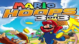 Sherbet Land Normal  Gameplay  Mario Hoops 3on3 Music [upl. by Inod]