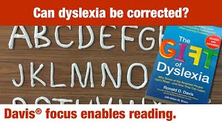 Davis focus enables reading for dyslexics [upl. by Neysa61]