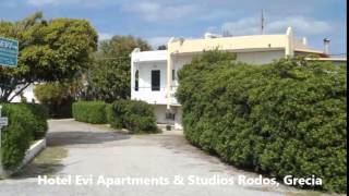 Hotel Evi Apartments amp Studios Rodos Grecia [upl. by Sisi]