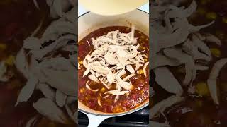 Healthy Chicken Tortilla Soup [upl. by Marko53]