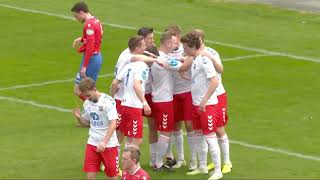 Høydepunkter fra Vard Haugesund vs Lyn 1896 FK [upl. by Nnylyar]