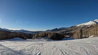 Telluride Ski Resort  Village Bypass to Lower Boomerang [upl. by Yeta]