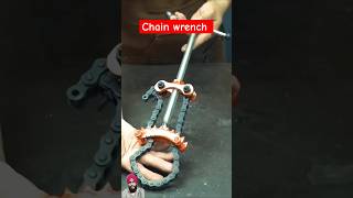 Chain wrench wrench tooltips weldingtricks youtubeshorts shorts welding ytshorts diy [upl. by Ttevi]