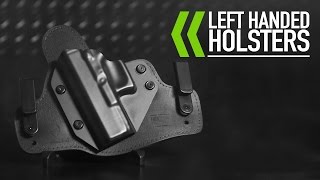 Best Left Handed Holsters for Concealed Carry – Alien Gear Holsters [upl. by Raynata207]