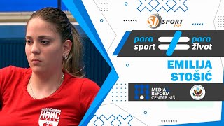 Parasport ≠ paralife  Emilija Stošić  stoni tenis [upl. by Aramen447]