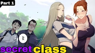 Her Stepmom Help for him💦  secret class H🥵 manga P1 Explain Hindi hmanga secretclass [upl. by Inigo]