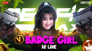 Peak Challenge only w V Badge Girl  TeamCode GamePlay FreeFire shorts shortsfeed [upl. by Oilasor]