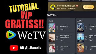 Tutorial VIP WeTv GRATIS Satu Tahun [upl. by Poucher5]