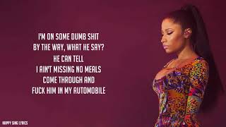 ANACONDA  NICKI MINAJ Lyrics [upl. by Ajit]