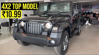 Mahindra Thar RWD 4X2 Top Model 2023 On Road Price Features Interior and Exterior Review [upl. by Ahkeber]