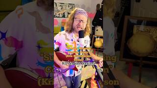 “Sunday Morning Coming Down”  KrisKristofferson coversong Snippet RIP countrymusic livestream [upl. by Nauhs978]