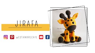 Jirafa amigurumi parte 1 [upl. by Ressay453]