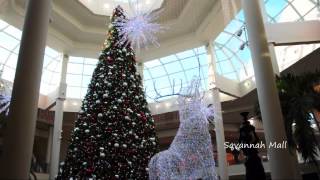 Savannah Mall and Oglethorpe Mall Holiday Season 2013 [upl. by Eimoan]