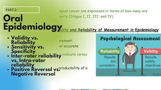 Everything you need to know about Oral Epidemiology Part 2 [upl. by Bogoch391]