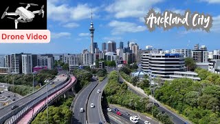 Sky Tower Auckland Drone Video [upl. by Ringe906]