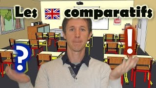 Les comparatifs en anglais [upl. by Ynohta641]