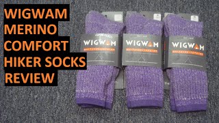 Wigwam Merino Comfort Hiker Socks Review [upl. by Alysa]