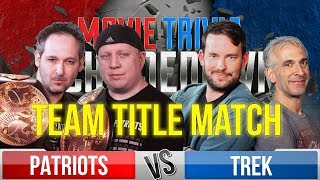 Movie Trivia Team Schmoedown  Patriots Vs Trek  Title Match [upl. by Ferrand]