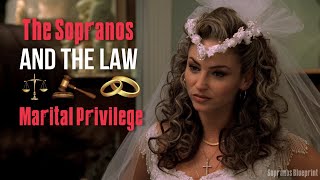 The Sopranos and The Law  Marital Privilege [upl. by Eenaej]