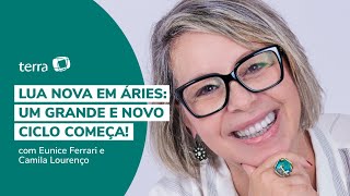 Lua nova em Áries um grande e novo ciclo começa [upl. by Ihcekn]