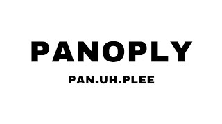 Panoply shorts short pronunciation vocabulary gre toefl ielts [upl. by Drawd]