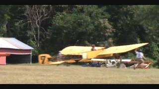 Old Rhinebeck Aerodromes Bleriot XIthe oldest flying aeroplane in the United States [upl. by Felt]