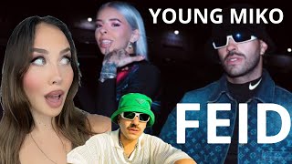 FEMALE DJ REACTS TO FEID x YOUNG MIKO  CLASSY 101 REACTIONREACCION [upl. by Norton]