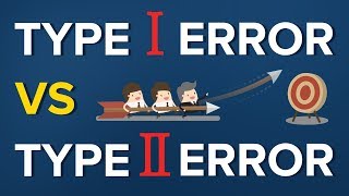 Type I error vs Type II error [upl. by Haerb]