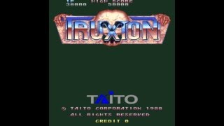 Truxton Part 1 of 3 1988 Taito Mame Retro Arcade Games [upl. by Christalle]