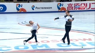 Ksenia Stolbova Fedor Klimov  Rostelecom Cup 2014 SP Москва Россия [upl. by Aerised]