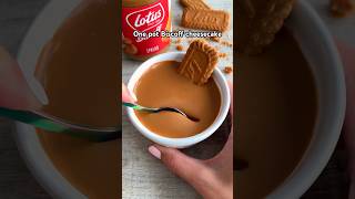 The easiest Biscoff cheesecake ever easyrecipe lotusbiscoff recipe [upl. by Richie]