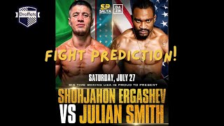 Shohjahon Ergashev vs Julian Smith Fight Prediction [upl. by Apollus]