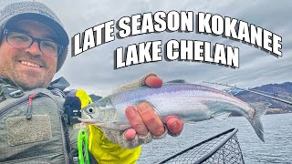 Late Season Kokanee Lake Chelan [upl. by Ealasaid]