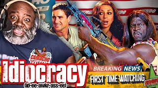 IDIOCRACY 2006  FIRST TIME WATCHING  MOVIE REACTION [upl. by Ingar]