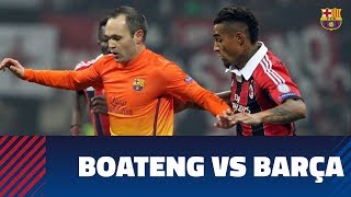 KevinPrince Boatengs goals versus FC Barcelona [upl. by Waugh]