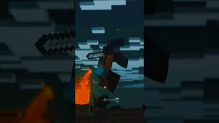 herobrine fight🥵🥵minecraft animation😈😈 [upl. by Hesketh145]