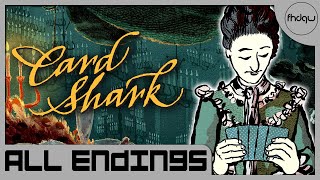 CARD SHARK All Endings PC 4K 60FPS  No Commentary [upl. by Attekram]