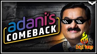 Adani’s Story  The Biggest Comeback in India’s Corporate History  Complete case study in Hindi [upl. by Messing710]