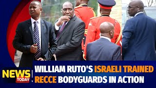 USIJARIBU UPUZI William Ruto Security amp Bodyguards in Action  Protecting Kenyas Most Powerful Man [upl. by Ihcalam]